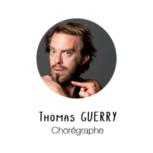 photo de Thomas Guerry, chorégraphe sur des spectacles de la compagnie de cirque contemporain hors surface